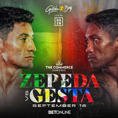 Boxing on DAZN - William Zepeda vs. Mercito Gesta