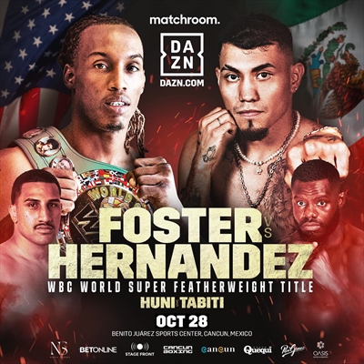 Boxing on DAZN - O'Shaquie Foster vs. Eduardo Hernandez