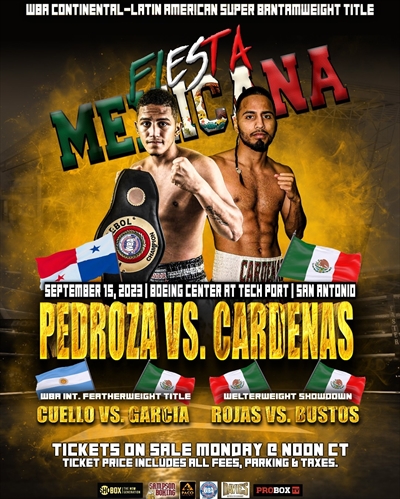 Showtime Boxing - Rafael Pedroza vs. Ramon Cardenas
