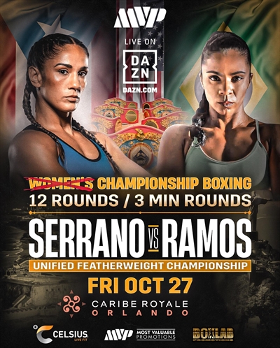Boxing on DAZN - Amanda Serrano vs. Danila Ramos