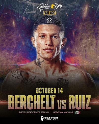 Boxing on DAZN - Miguel Berchelt vs. Diego Alberto Ruiz