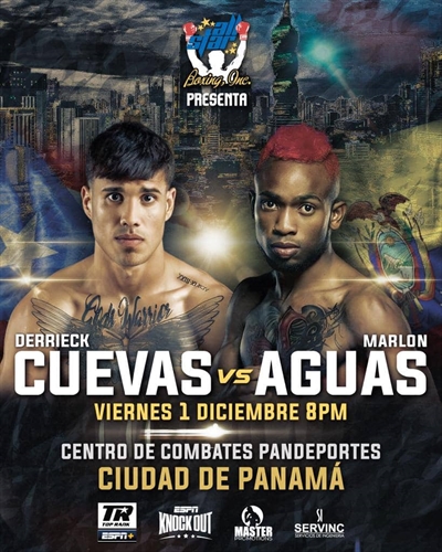 Boxing on ESPN+ - Derrieck Cuevas vs. Marlon Aguas