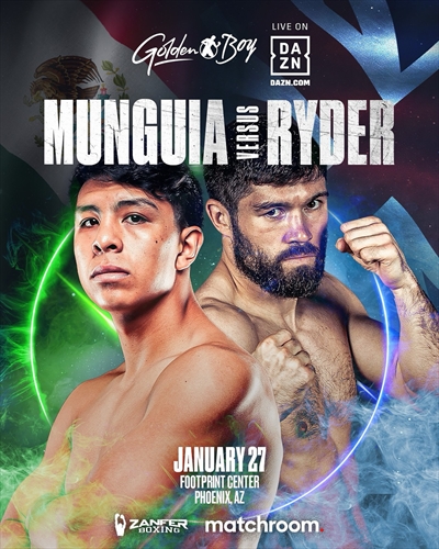 Boxing on DAZN - Jaime Munguia vs. John Ryder