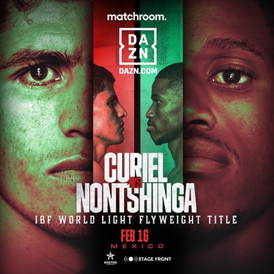 Boxing on DAZN - Adrian Curiel vs. Sivenathi Nontshinga