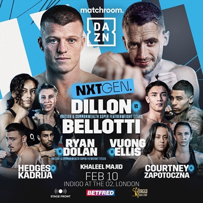 Boxing on DAZN - Liam Dillon vs. Reece Bellotti