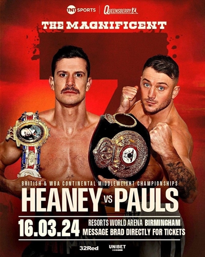 Queensberry Promotions - Nathan Heaney vs. Brad Pauls
