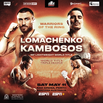 Boxing on ESPN+ - Vasyl Lomachenko vs. George Kambosos