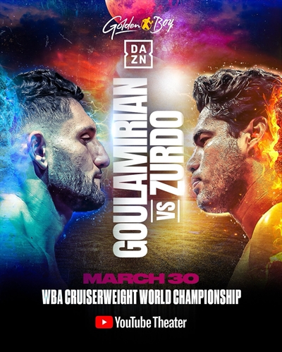Boxing on DAZN - Arsen Goulamirian vs. Gilberto Ramirez
