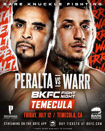 BKFC Fight Night Temecula - Peralta vs. Warr
