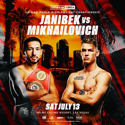 Boxing on ESPN+ - Janibek Alimkhanuly vs Andrei Mikhailovich