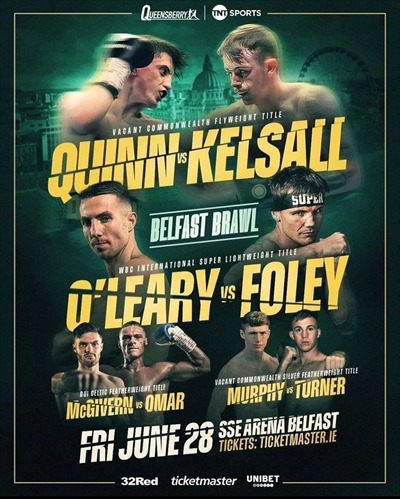 Queensberry Promotions - Pierce O'Leary vs. Darragh Foley