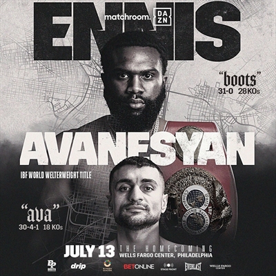 Boxing on DAZN - Jaron Ennis vs. David Avanesyan