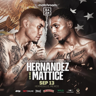 Boxing on DAZN - Eduardo Hernandez vs. Thomas Mattice