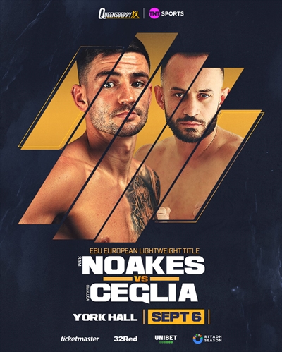Queensberry Promotions - Sam Noakes vs. Gianluca Ceglia