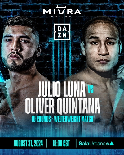 Boxing on ESPN+ - Julio Luna vs. Oliver Quintana