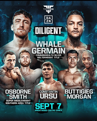 Boxing on DAZN - Elliot Whale vs. Lloyd Germain