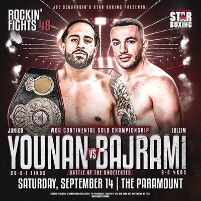 Boxing - Junior Younan vs. Lulzim Bajrami