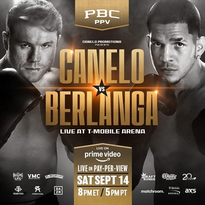 Boxing on DAZN - Canelo Alvarez vs. Edgar Berlanga