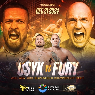 Boxing on DAZN - Oleksandr Usyk vs. Tyson Fury II