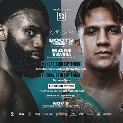 Boxing on DAZN - Jaron Ennis vs. Karen Chukhadzhyan