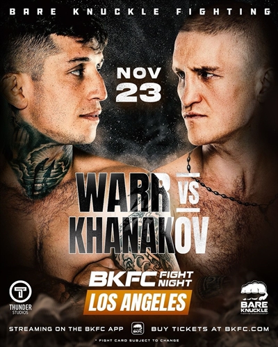 BKFC Fight Night Los Angeles - Warr vs. Khanakov