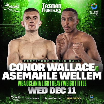 Boxing on DAZN - Conor Wallace vs. Asemahle Wellem