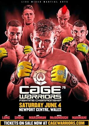 CWFC 76 - Cage Warriors Fighting Championship 76