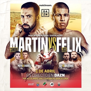 Boxing on DAZN - Sandor Martin vs. Jose Felix