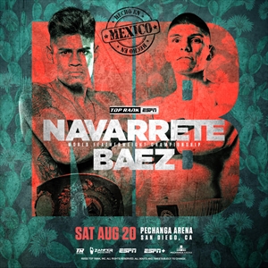 Boxing on ESPN - Emanuel Navarrete vs. Eduardo Baez