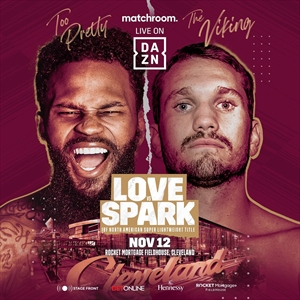 Boxing on DAZN - Montana Love vs. Stevie Spark