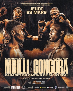 Boxing on ESPN+ - Christian Mbilli vs. Carlos Gongora