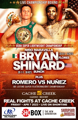 Showtime Boxing - Shinard Bunch vs. Bryan Flores