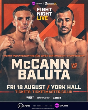 Queensberry Promotions - Dennis McCann vs. Ionut Baluta