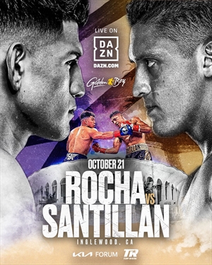 Boxing on DAZN - Alexis Rocha vs. Giovani Santillan