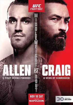 UFC Fight Night 232 - Allen vs. Craig