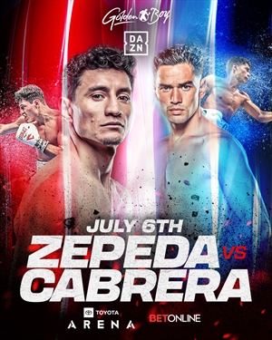 Boxing on DAZN - William Zepeda vs. Giovanni Cabrera