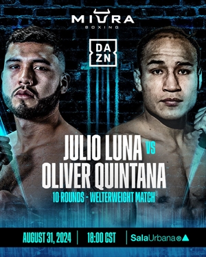 Boxing on ESPN+ - Julio Luna vs. Oliver Quintana