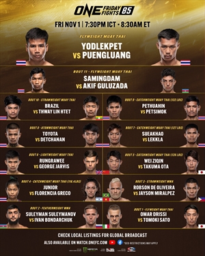 One Championship - One Friday Fights 85