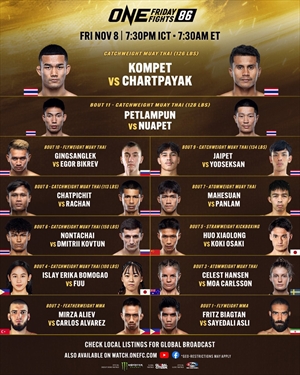 One Championship - One Friday Fights 86