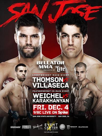 Bellator 147 - Thomson vs. Villaseca Poster November 23, 2015