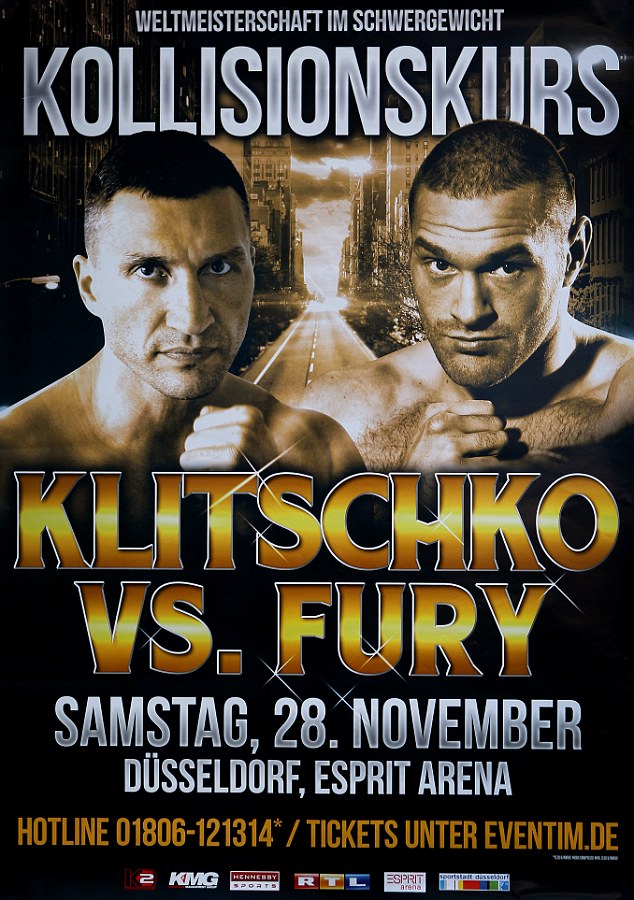 HBO Boxing - Klitschko vs. Fury Poster November 29, 2015