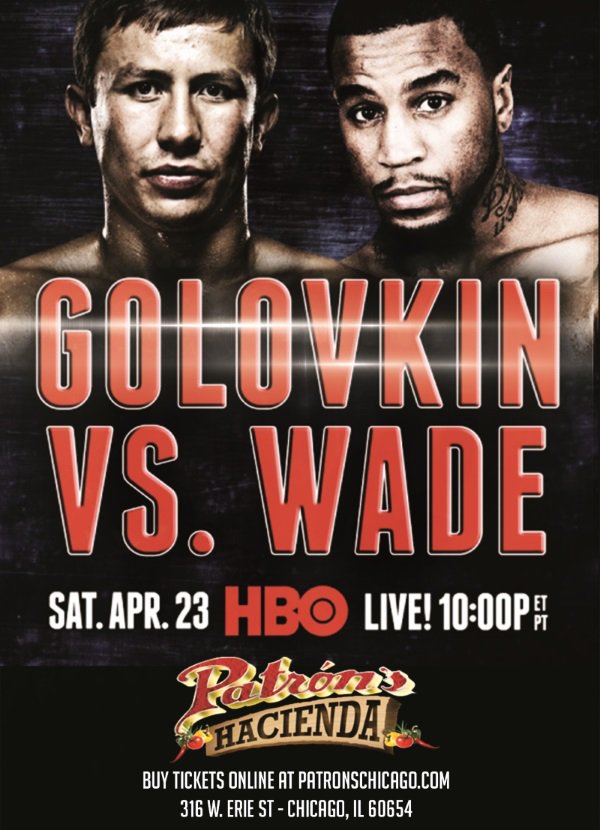 HBO Boxing - Golovkin vs. Wade Poster March 29, 2016