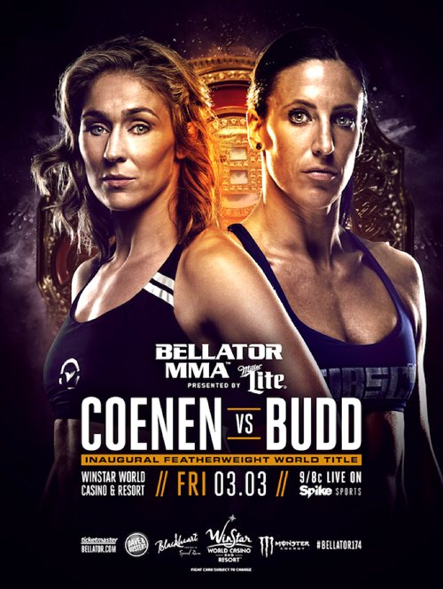 Bellator 174 - Coenen vs. Budd Poster February 24, 2017