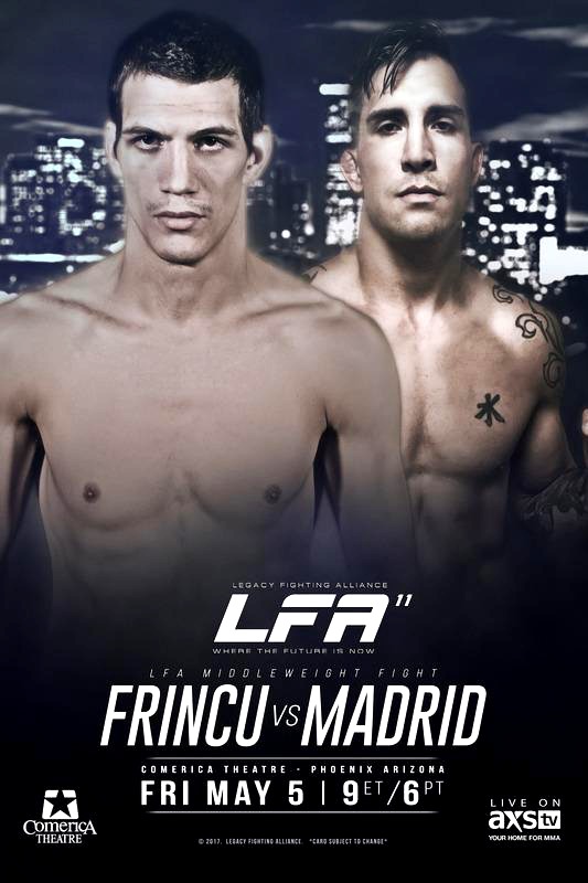 LFA 11 - Frincu vs. Madrid Poster April 23, 2017