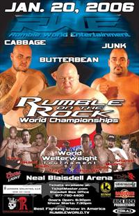 ROTR 8 - Rumble on the Rock 8 Poster