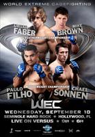 WEC 36 - Faber vs. Brown Poster
