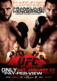 UFC 93 - Franklin vs. Henderson Poster