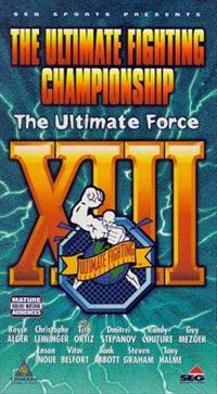 UFC 13 - The Ultimate Force Poster
