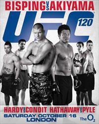 UFC 120 - Bisping vs. Akiyama Poster
