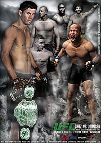 UFC Live 6 - Cruz vs. Johnson Poster